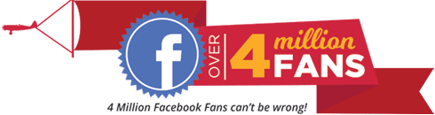 4 Million Facebook Fans