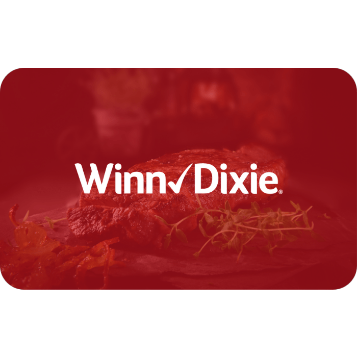 Winn Dixie Gift Card